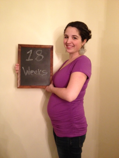 18 Weeks - baby is the size of a sweet potato!