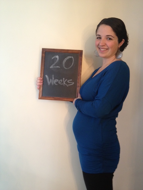 20 weeks - halfway to the finish (starting?) line