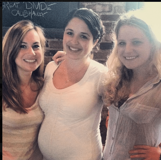 Brunch with Emma and Perry (and baby)