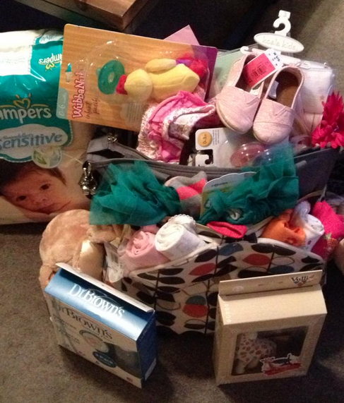 Ethos baby shower bounty :)