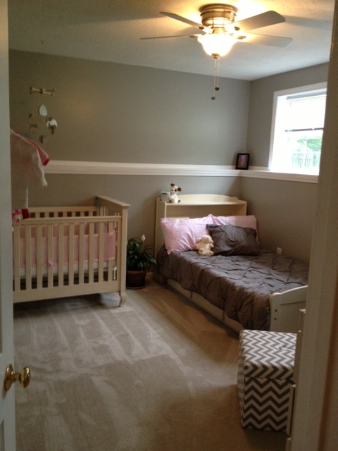 Baby Richards' new nest