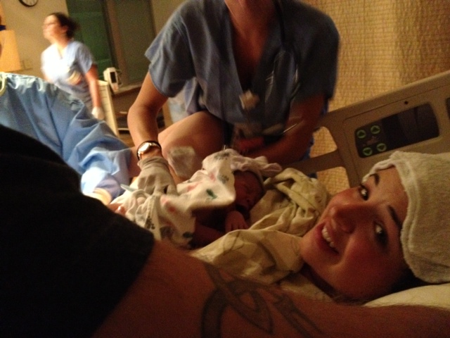 The happiest moment of our entire lives