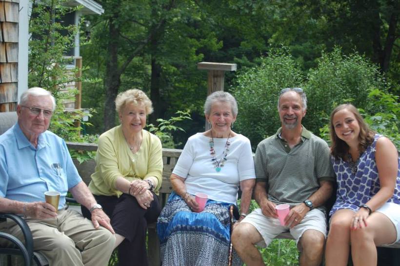 We hung out with grandparents, and great grandparents.